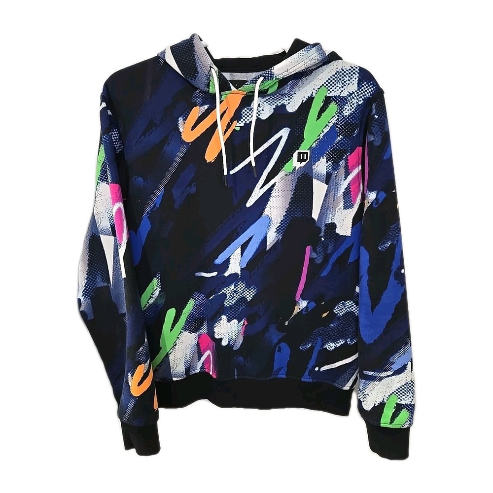 Twitch Hoodie Size Large Streetwear Hip Hop